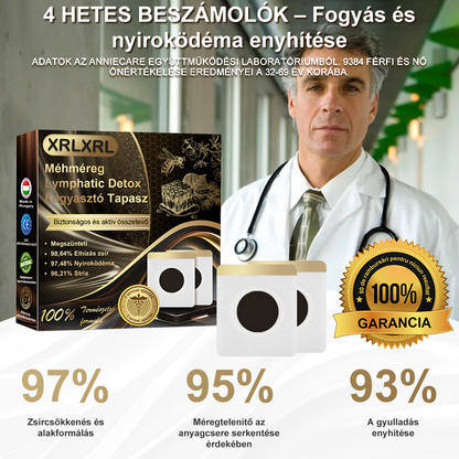 🐝❤️ 80% kedvezmény - [Kalifornia, USA-ban fejlesztve] 👨‍⚕️🌿 Méh Venom Limfatisztikus Drenázs Fogyókúrás Ragasztópánt (Minden korosztály által alkalmazható) 🔥