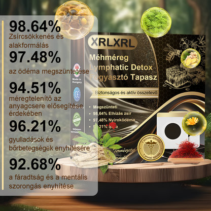 🐝❤️ 80% kedvezmény - [Kalifornia, USA-ban fejlesztve] 👨‍⚕️🌿 Méh Venom Limfatisztikus Drenázs Fogyókúrás Ragasztópánt (Minden korosztály által alkalmazható) 🔥