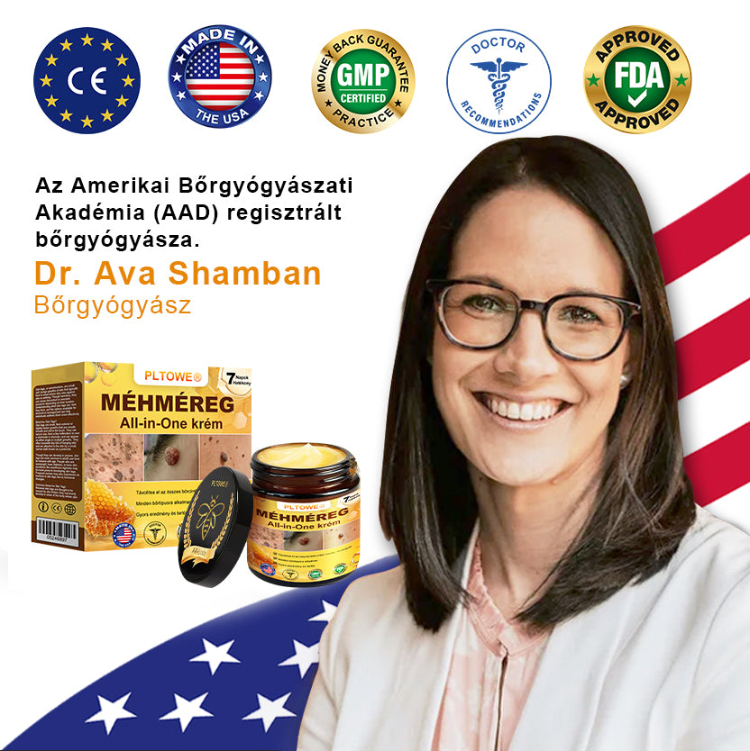 (🎁2025-ös Újévi Akció🎁 50% Kedvezmény🎁)PLTOWE® Méhméreg All-in-One krém US Bőrgyógyászatilag elfogadott